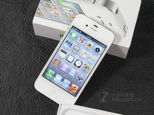 iPhone 4S 白色 外观图 